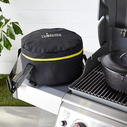 Lodge Black Camp Dutch Oven Tote Bag - Durable Camp Dutch Oven Bag with Handles - 12 Inch