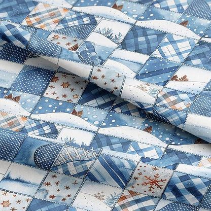 100% Cotton Fabric by the Yard – Turkish Quality Quilting & Sewing Fabric, 1 Yard x 1.69 Yards Wide, Patchwork Cotton for Crafts