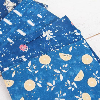 Threadart Exclusive 15 Fat Quarter Bundles - Coastal Sunset Vintage Prints 100% Cotton Fabric - Premium 100% Cotton Quilting Fabric - No Duplicates - Full Size Fat Quarters 18"x21" - Coastal Sunset