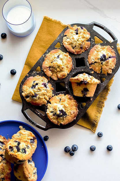 Lodge Cast Iron Muffin Pan, Set of 2