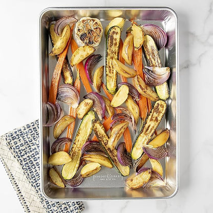 Nordic Ware High-Sided Naturals Aluminum, 4 Pack