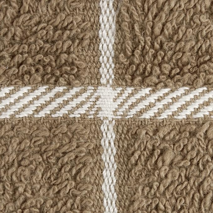 Ritz Premium 3-Pack Kitchen Towel & 6-Pack Dish Cloth Set - Highly Absorbent, Super Soft, Long-Lasting, 100% Cotton Terry Drying Cleaning Cloths, Mocha