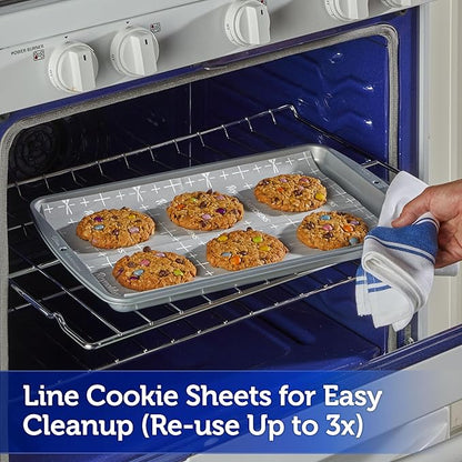 Reynolds Kitchens Cookie Baking Sheets, Pre-Cut Parchment Paper, 25 Count (Pack of 24)