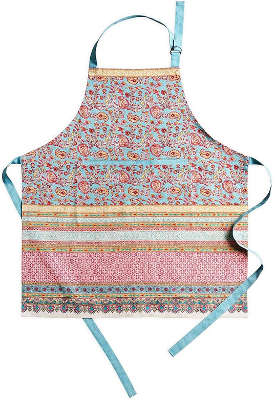 Maison d' Hermine 100% Cotton Apron for women with Pocket Kitchen Chef Apron for Men Cooking Spring Summer