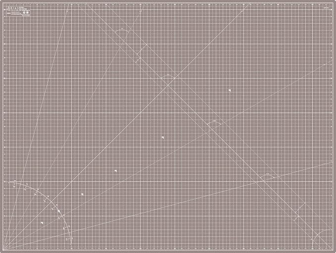 Elan Cutting Mat A0 Black & Taupe, Extra Large Self Healing Cutting Mat 36 x 48 Inch, 5-Ply Craft Board Black, Hobby Board for Crafts 36x48 Inch