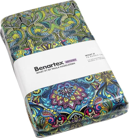 Paula Nadelstern What If 18 Fat Quarters Benartex, Assorted