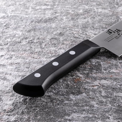 Kai KAI AB5420 Santoku Knife, Seki Magoroku, Stainless Steel, 6.5 inches (165 mm), Dishwasher Safe, Made in Japan