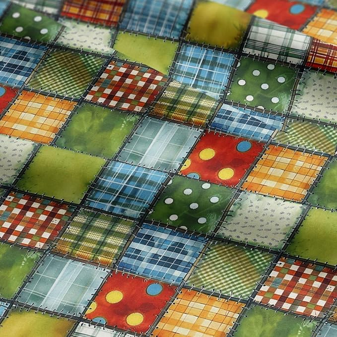 100% Cotton Fabric by the Yard – Turkish Quality Quilting & Sewing Fabric, 1 Yard x 1.69 Yards Wide, Patchwork Cotton for Crafts