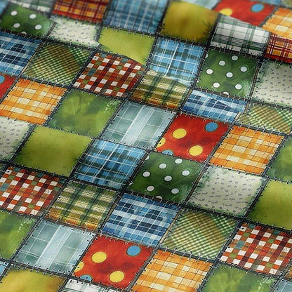 100% Cotton Fabric by the Yard – Turkish Quality Quilting & Sewing Fabric, 1 Yard x 1.69 Yards Wide, Patchwork Cotton for Crafts