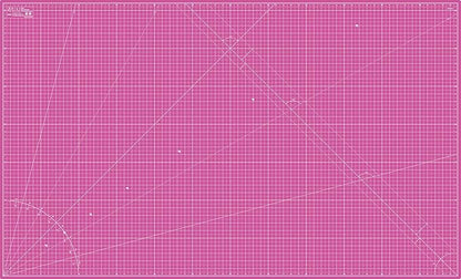 Elan Cutting Mat 36x60 Pink & Purple, Extra Large Self Healing Cutting Mat 36 x 60 Inch, 5-Ply Craft Board Pink, Hobby Board for Sewing and Quilting