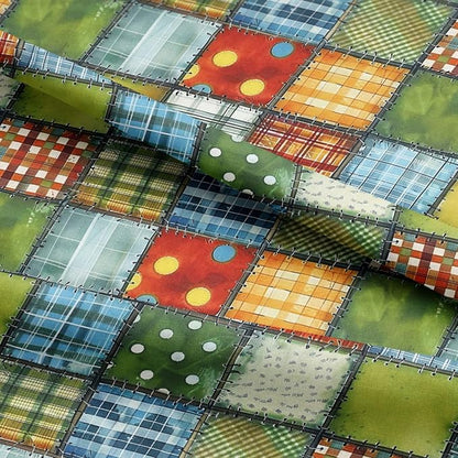 100% Cotton Fabric by the Yard – Turkish Quality Quilting & Sewing Fabric, 1 Yard x 1.69 Yards Wide, Patchwork Cotton for Crafts
