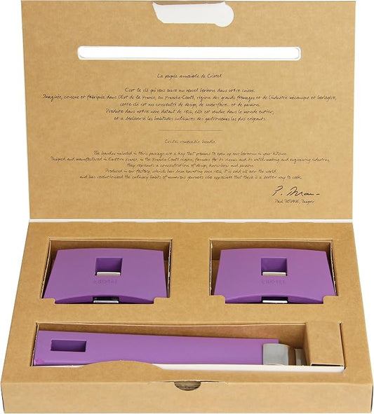 Cristel SPPLMAC Set of Handles, Blackcurrant