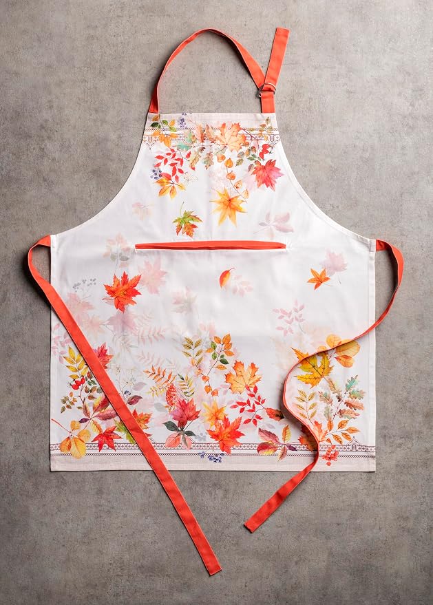 Maison d' Hermine 100% Cotton Apron for women with Pocket Kitchen Chef Apron for Men Cooking Spring Summer