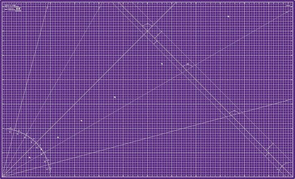 Elan Cutting Mat 36x60 Pink & Purple, Extra Large Self Healing Cutting Mat 36 x 60 Inch, 5-Ply Craft Board Pink, Hobby Board for Sewing and Quilting