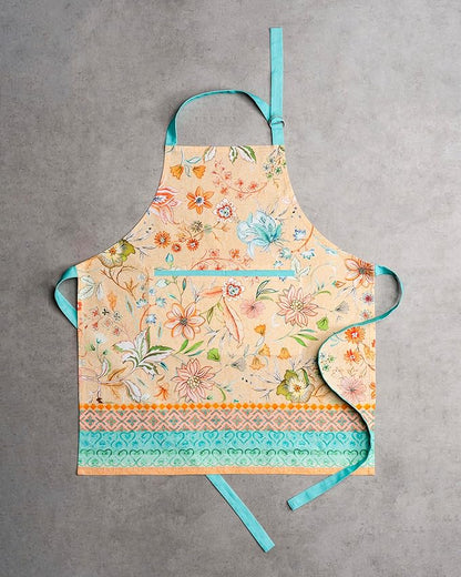 Maison d' Hermine 100% Cotton Apron for women with Pocket Kitchen Chef Apron for Men Cooking Spring Summer