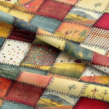 100% Cotton Fabric by the Yard – Turkish Quality Quilting & Sewing Fabric, 1 Yard x 1.69 Yards Wide, Patchwork Cotton for Crafts