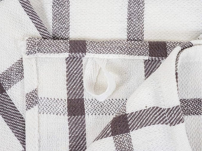 KAF Home Assorted Flat Kitchen Towels - Set of 10, 18 x 28 Inch (Gray)