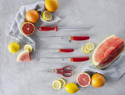 ZWILLING Now S 6-pc Knife Block Set-Granada Orange