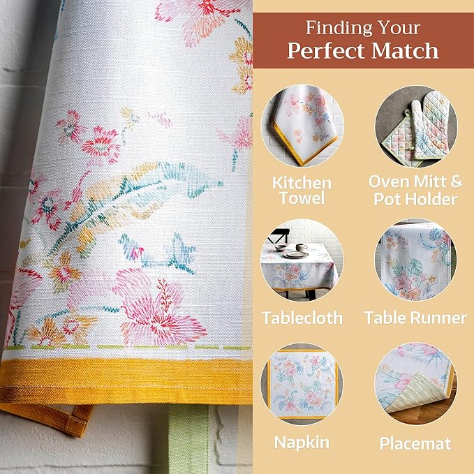 Maison d' Hermine 100% Cotton Apron for women with Pocket Kitchen Chef Apron for Men Cooking Spring Summer
