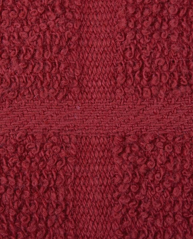 Ritz Terry Check Dish Cloth Set: Highly Absorbent & Super Soft - 100% Cotton, Durable Kitchen Cleaning Cloths for Wiping Tables and Counters, 6-Pack, Paprika