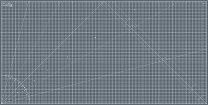 Elan Cutting Mat 36x72 Gray, Extra Large Self Healing Cutting Mat 36 x 72 Inch, 5-Ply Craft Board Gray, Hobby Board for Sewing and Quilting