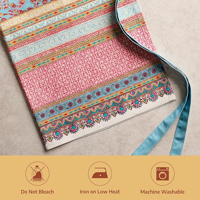 Maison d' Hermine 100% Cotton Apron for women with Pocket Kitchen Chef Apron for Men Cooking Spring Summer