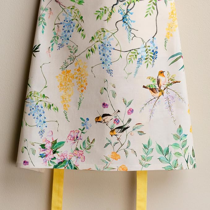 Maison d' Hermine 100% Cotton Apron for women with Pocket Kitchen Chef Apron for Men Cooking Spring Summer