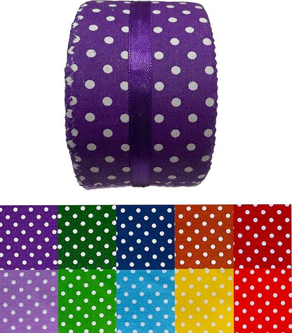 40 Strip Jelly Roll Fabric Strips for Sewing, 100% Cotton Fabric for Quilting Crafting, Precut Bundles, Patchwork Precut Quilt Squares-2.5" x 44" Dot