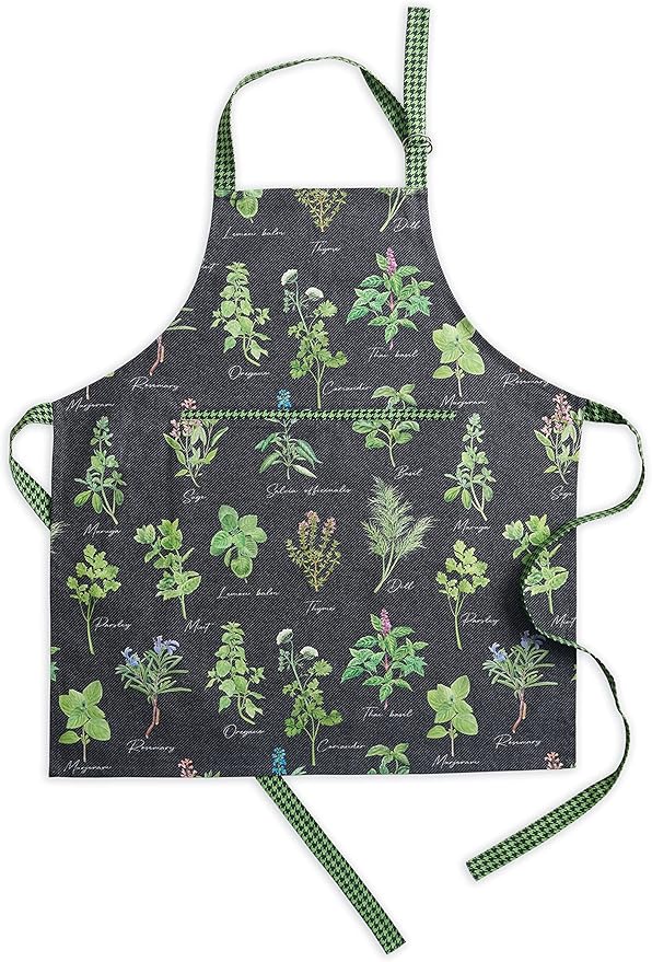 Maison d' Hermine 100% Cotton Apron for women with Pocket Kitchen Chef Apron for Men Cooking Spring Summer