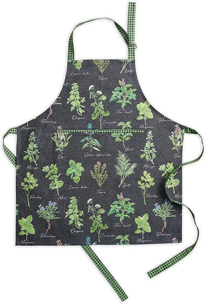 Maison d' Hermine 100% Cotton Apron for women with Pocket Kitchen Chef Apron for Men Cooking Spring Summer