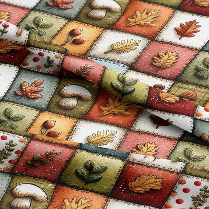 100% Cotton Fabric by the Yard – Turkish Quality Quilting & Sewing Fabric, 1 Yard x 1.69 Yards Wide, Patchwork Cotton for Crafts