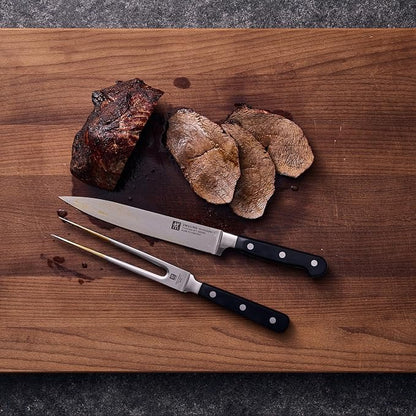ZWILLING Professional S 2-Piece Razor-Sharp German Carving Knife Set, Made in Company-Owned German Factory with Special Formula Steel perfected for almost 300 Years, Dishwasher Safe