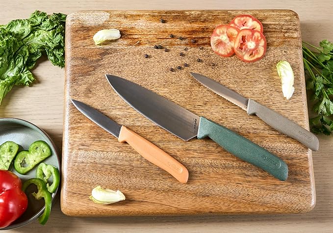 Zyliss 3-Piece Knife Set - Versatile Kitchen Knife Set - For Professional & Home Use - Cooking Essentials