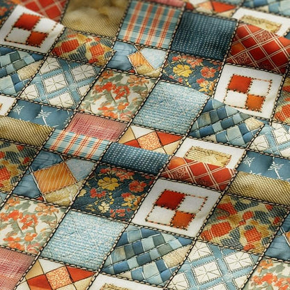100% Cotton Fabric by the Yard – Turkish Quality Quilting & Sewing Fabric, 1 Yard x 1.69 Yards Wide, Patchwork Cotton for Crafts