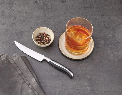 Oneida Crosshatch Cutlery Set – Contour 4-Piece Steak Knife Set