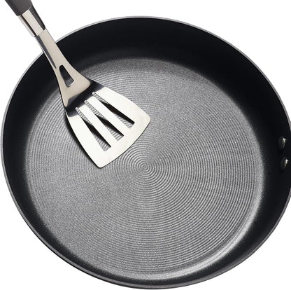 Circulon Symmetry Hard Anodized Nonstick Induction Frying Pan, 8.5-Inch Fry Pan, Black