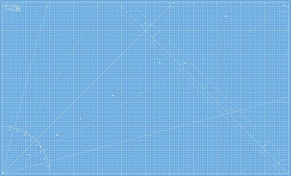 Elan Cutting Mat 36x60 Blue, Extra Large Self Healing Cutting Mat 36 x 60 Inch, 5-Ply Craft Board Blue, Hobby Board for Sewing and Quilting