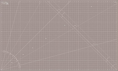 Elan Cutting Mat 36x60 Black & Taupe, Extra Large Self Healing Cutting Mat 36 x 60 Inch, 5-Ply Craft Board Black, Hobby Board for Sewing and Quilting