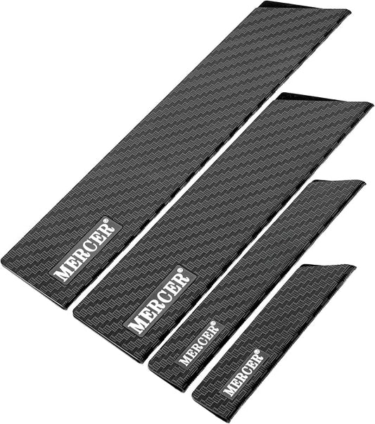 Mercer Culinary 4-Piece Felt Lined Knife Guard Set