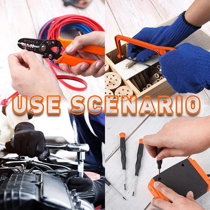 CARTMAN 238-Piece Socket Wrench Auto Repair Tool Combination Package Mixed General Household Hand Tool Set Tool Kit with Plastic Toolbox Storage Case