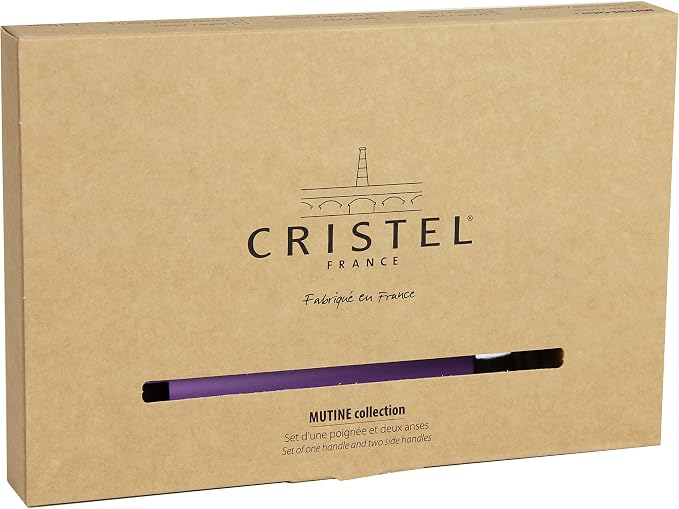 Cristel SPPLMAC Set of Handles, Blackcurrant