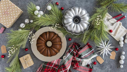 Nordic Ware Original Bundt, 12-Cup, Silver (Pack of 3)
