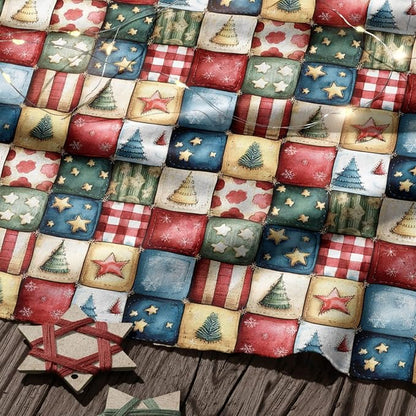 100% Cotton Fabric by the Yard – Turkish Quality Quilting & Sewing Fabric, 1 Yard x 1.69 Yards Wide, Patchwork Cotton for Crafts