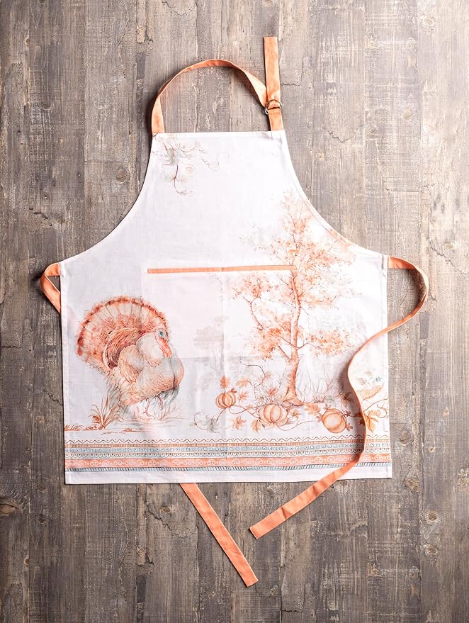 Maison d' Hermine 100% Cotton Apron for women with Pocket Kitchen Chef Apron for Men Cooking Spring Summer