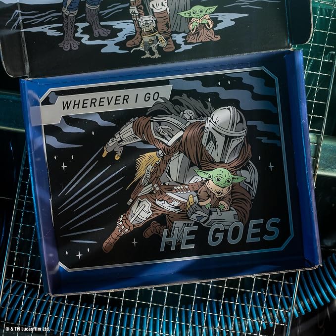 Bones Coffee Company Star Wars Bounty Hunter Bundle Collector's Box - 2 Flavored Coffees - Low Acid Medium Roast Arabica Beans - Specialty Gifts, Auto Drip and French Press Compatible - 12 oz Pack of 2 Whole Bean