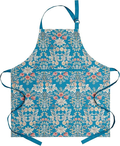Maison d' Hermine 100% Cotton Apron for women with Pocket Kitchen Chef Apron for Men Cooking Spring Summer