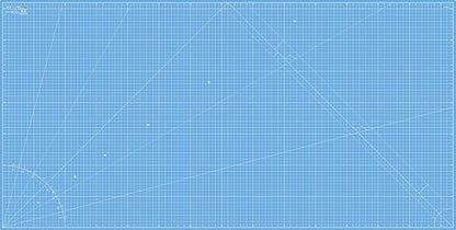 Elan Cutting Mat 36x72 Blue, Extra Large Self Healing Cutting Mat 36 x 72 Inch, 5-Ply Craft Board Blue, Hobby Board for Sewing and Quilting