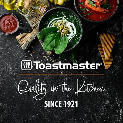 Toastmaster 4-Quart Digital Slow Cooker with Locking Lid - Food Warmer for Dip, Soups, Parties, Meal Preparation & More - Stainless Steel