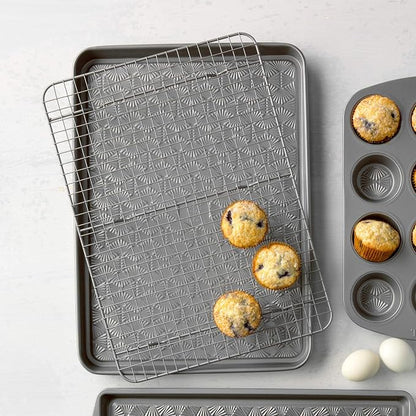 Taste of Home® Baking Sheet 18 x 13 inch with 17.5 x 12.5 inch Non-Stick Cooling Rack