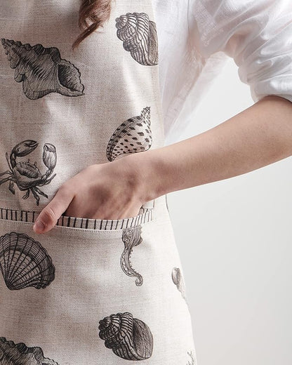 Maison d' Hermine 100% Cotton Apron for women with Pocket Kitchen Chef Apron for Men Cooking Spring Summer